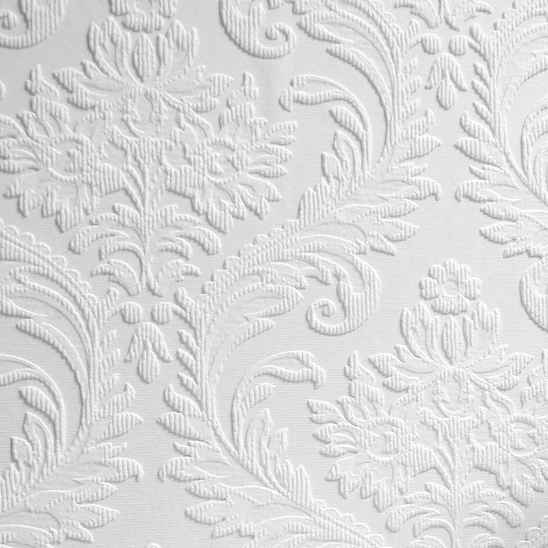 Angalypta Egon White Paintable Wallpaper Highly Embossed Tile Effect Design Ebay Anaglypta Wallpaper Paintable Wallpaper Embossed Wallpaper