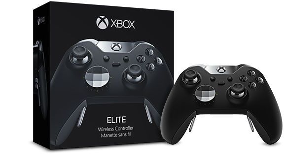 Official Microsoft Xbox One Elite Wireless Controller Black Free Us Shipping New Microsoft Xbox One Elite Controller Xbox One Games Xbox