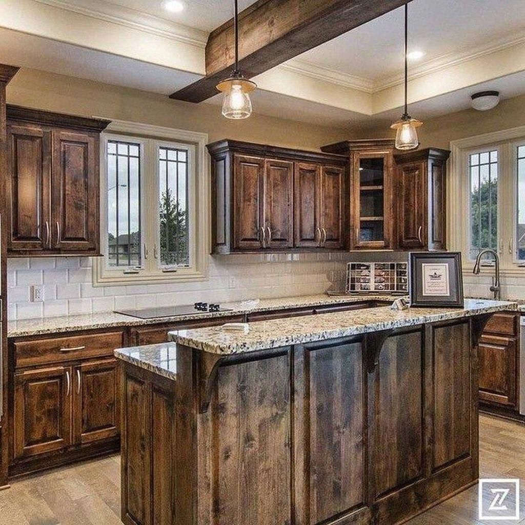 48 Awesome Rustic Kitchen Design Ideas