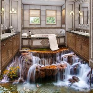 3D Sea Dolphin F652 Floor Wallpaper Murals Self-Ad 3D Sea Dolphin F652 Floor Wallpaper Murals Self-Ad