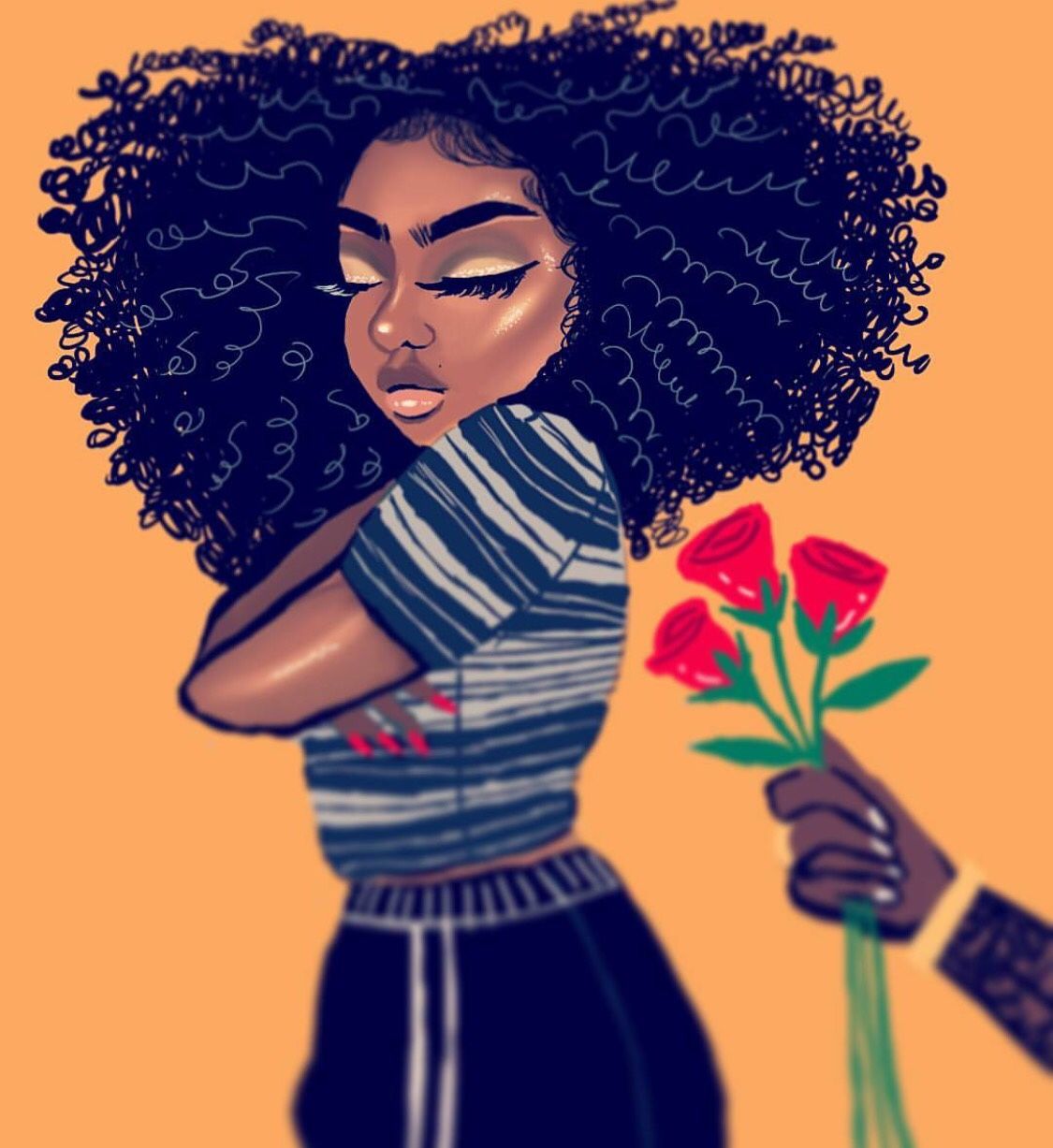 Afro Tumbler Black Girl Magic