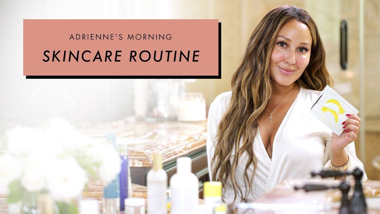 Adrienne Houghton S Morning Skincare Routine All Things Adrienne