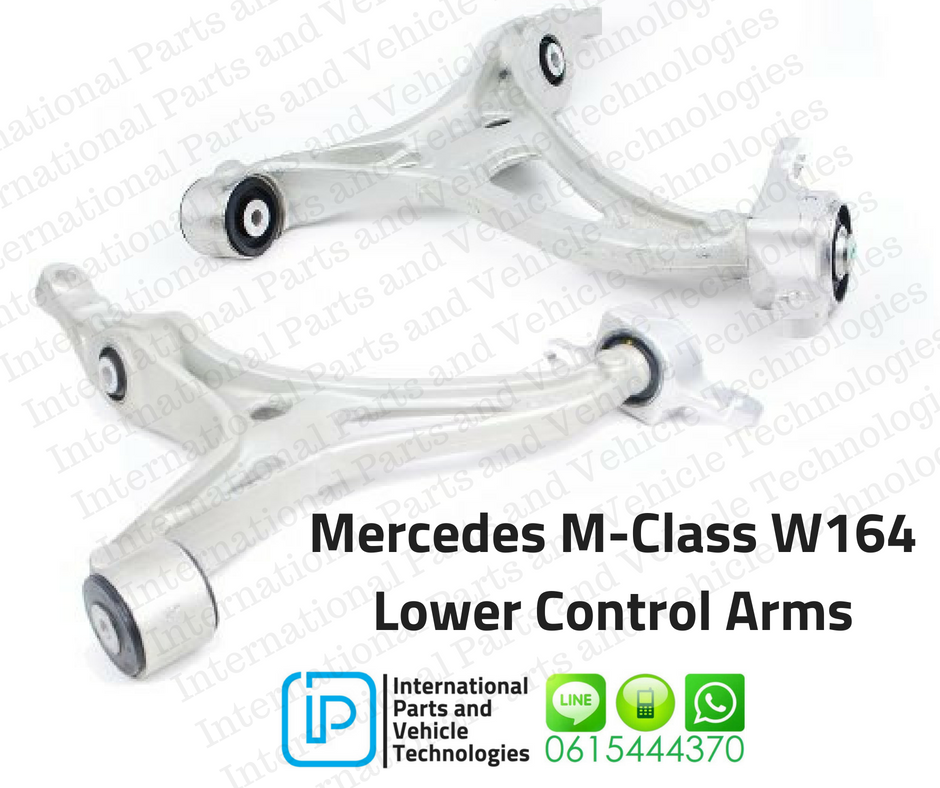 Mercedes M-Class W164 Lower Control Arms. Suspension Parts. Left Right with Bushes IPVT18205/ IPVT18206 Mercedes M Class, Mercedes Gl, Control Arms, Components, Engine, Mounting, Lower, Left, Parts