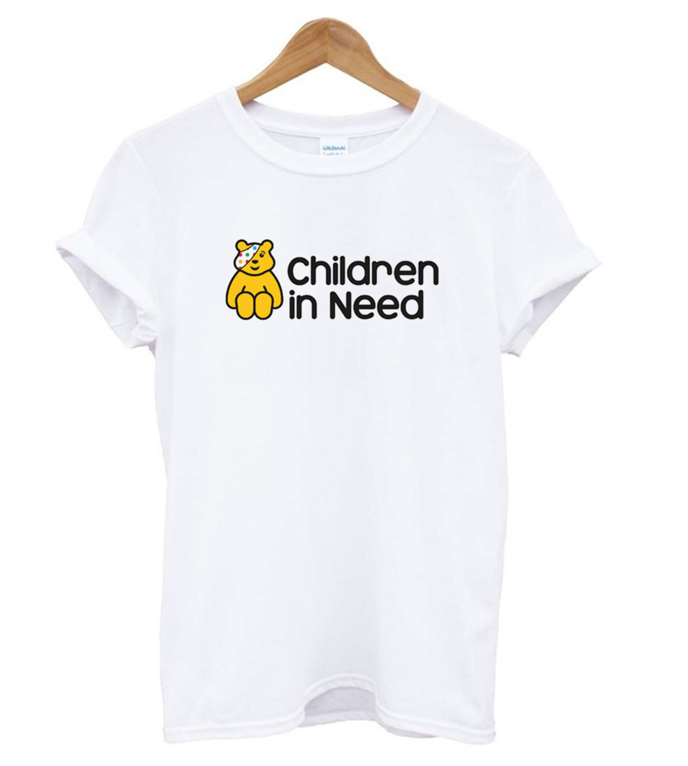 pudsey bear children in need t shirt children in need t shirt shirts