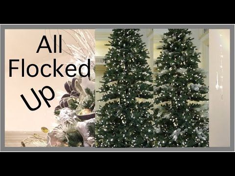 christmas decorating 2016 easy way to flock a christmas tree youtube - Videos Of Decorated Christmas Trees christmas decorating 2016 easy way to flock a christmas tree youtube - Videos Of Decorated Christmas Trees