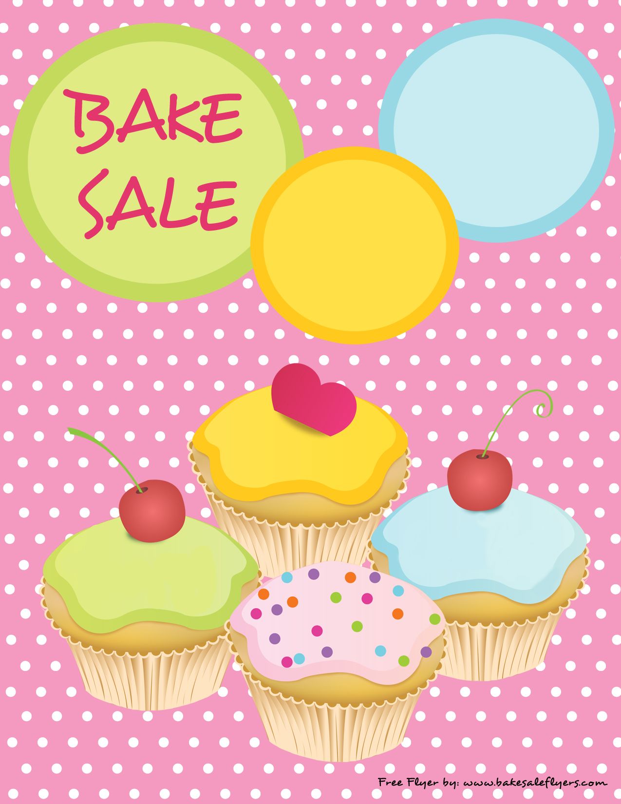 bake sale flyers