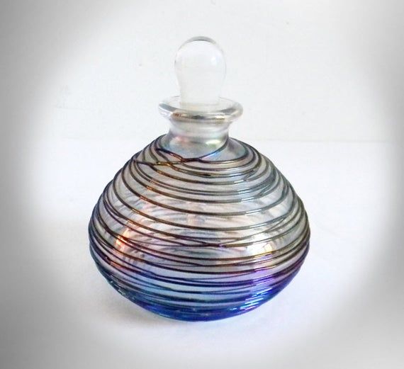glass hand blown glass perfume bottle Hand Blown Glass Perfume Bottles