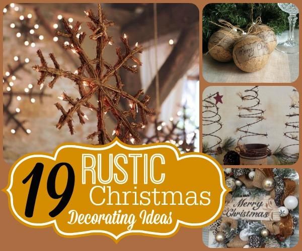 Stunning Rustic Christmas Decorating Ideas Stunning Rustic Christmas Decorating Ideas