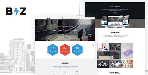 BIZ - One Page Parallax HTML Template ⠀ Biz – is a fully Responsive Parallax One Page HTML template, you will be able to use this HTML Template for Business, Portfolio, Personal, Corporate or Agency websites. Clean and smooth design with... ⠀ #codexcoder #htmltemplate #onepagetemplate #parallaxhtmltemplate #singlepagetemplate #sitetemplates #themeforest #business #corporate Clean Code, Html Website Templates, Business Portfolio, Parallax, Jquery, Page Template, First Page, Themeforest, Corporate
