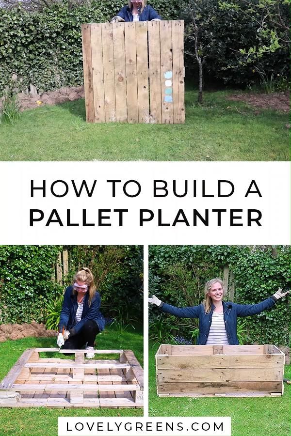 How to build a Pallet Planter