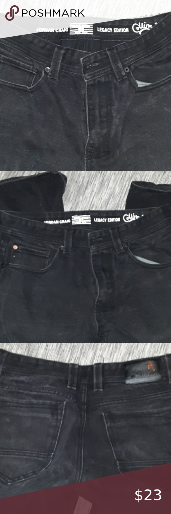 jordan craig black jeans