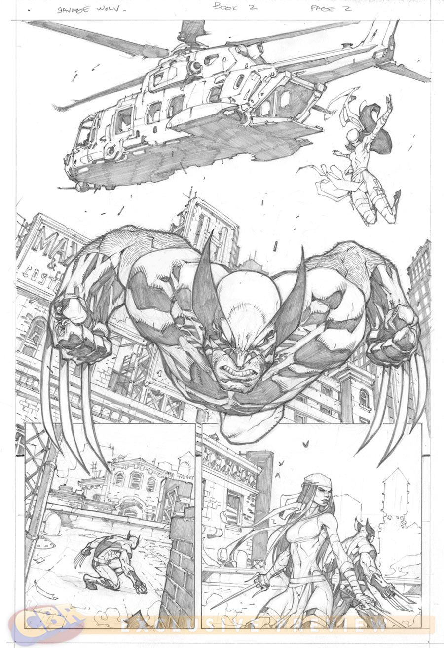 savage wolverine by joe
