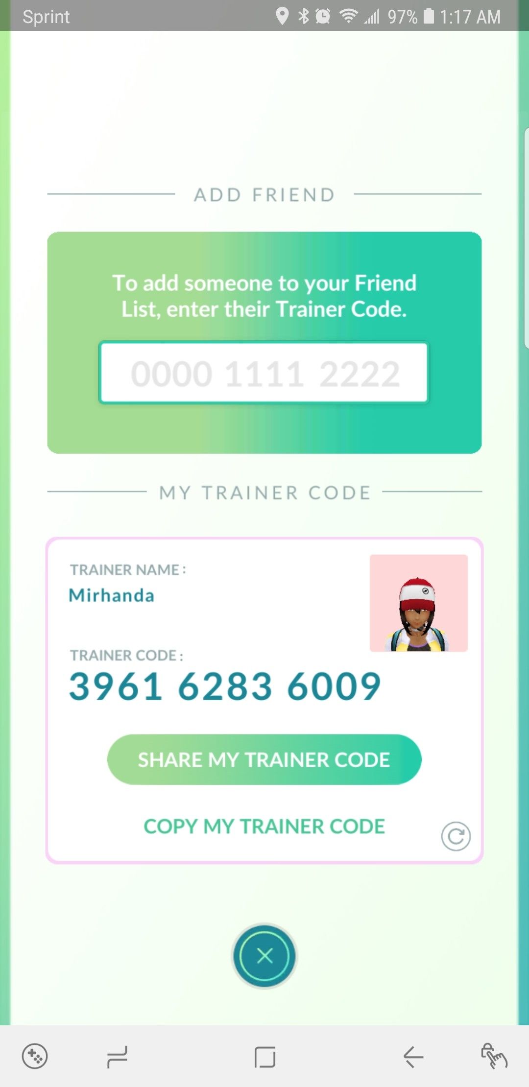 pokemon go friends list pokemon go friends list