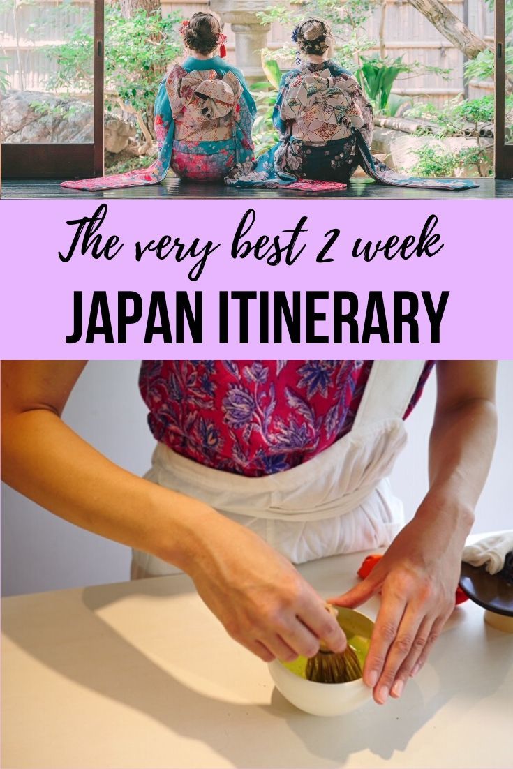 The best Japan 2 week itinerary