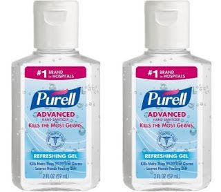 Purell 9652 Advanced Instant Hand Sanitizer 8 Ounce Pump Bottle