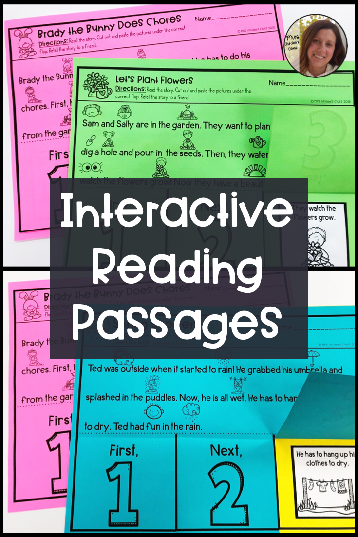 These themed Flap Books are PERFECT for practicing story