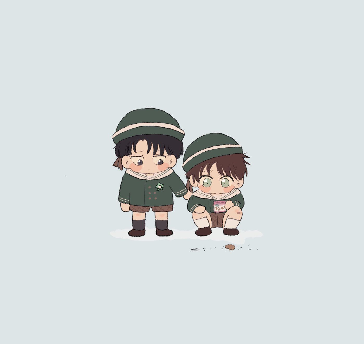 ずんだ餅 Attack On Titan Anime Chibi Cute Chibi ずんだ餅 Attack On Titan Anime Chibi Cute Chibi
