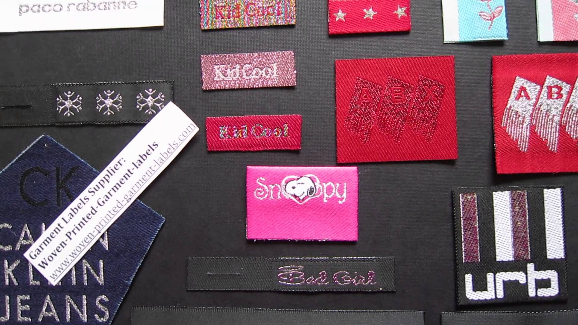 Metallic Clothing Woven Labels - http://www.woven-printed-garment-labels.com | Kids clothing ...