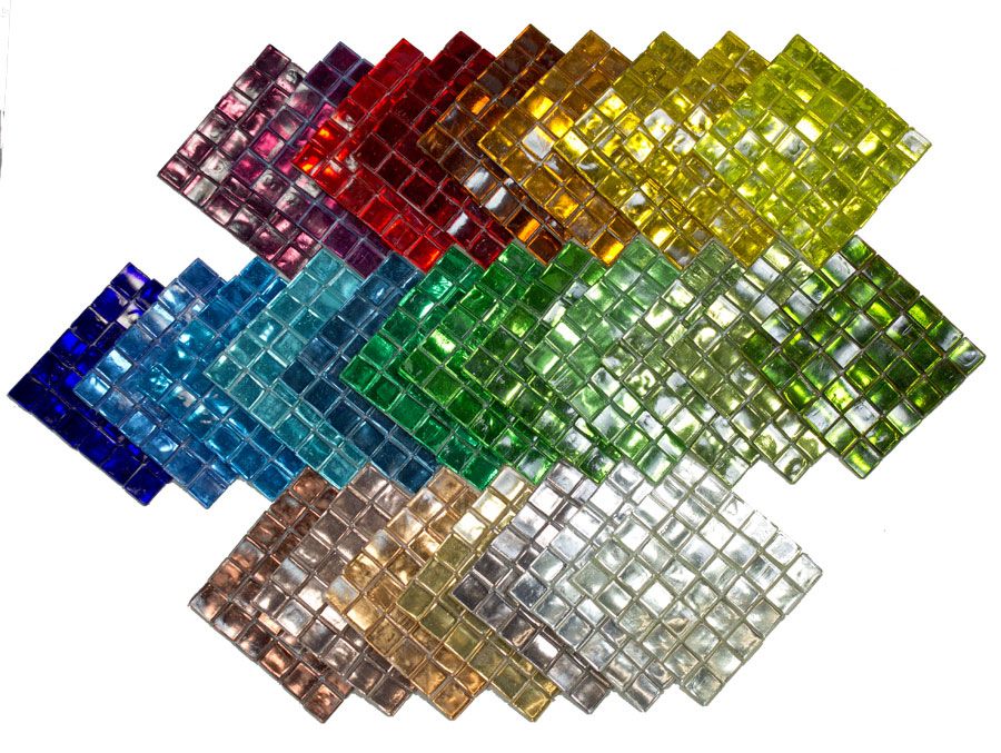 Mosaic Jewels Gold And Silver How To Glass Tiles Mosaic Glass Tiles, Colored Mirror Glass Mosaic