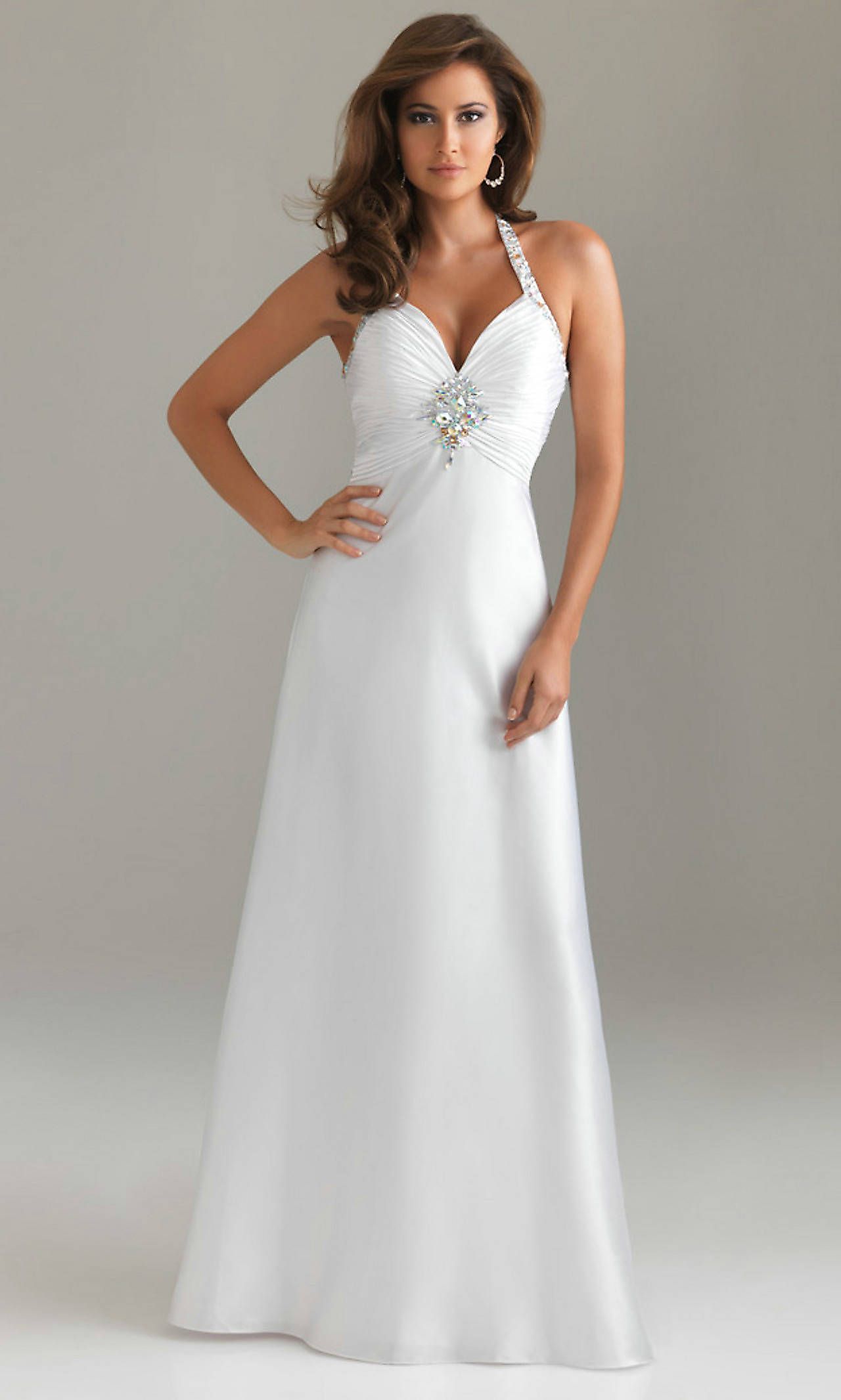 Elegant White Prom Dresses