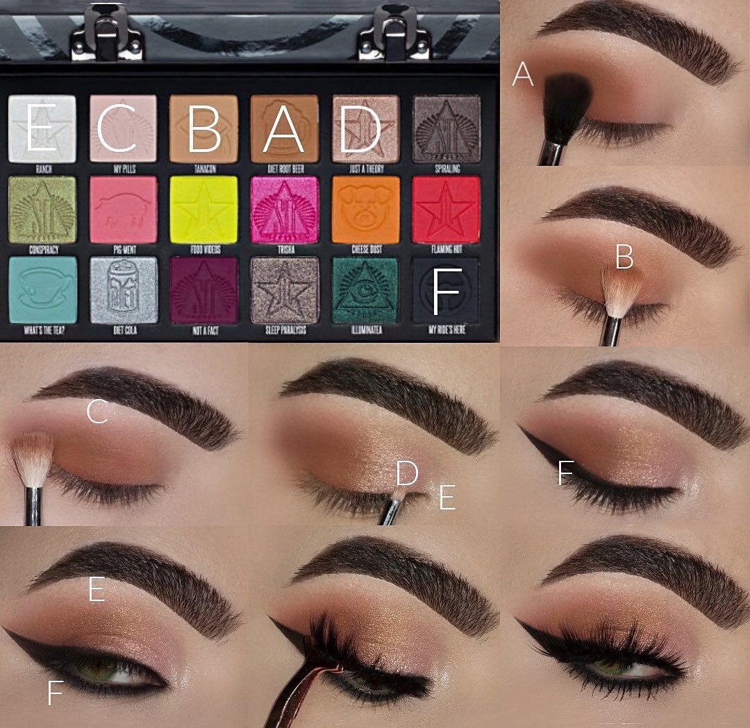 Ashley Haw 💋 on Instagram: “Would you try this Simple Glam tutorial? 😍🐷 (ps if you don’t have this palette yet, still feel free to try this style out using your fav…”