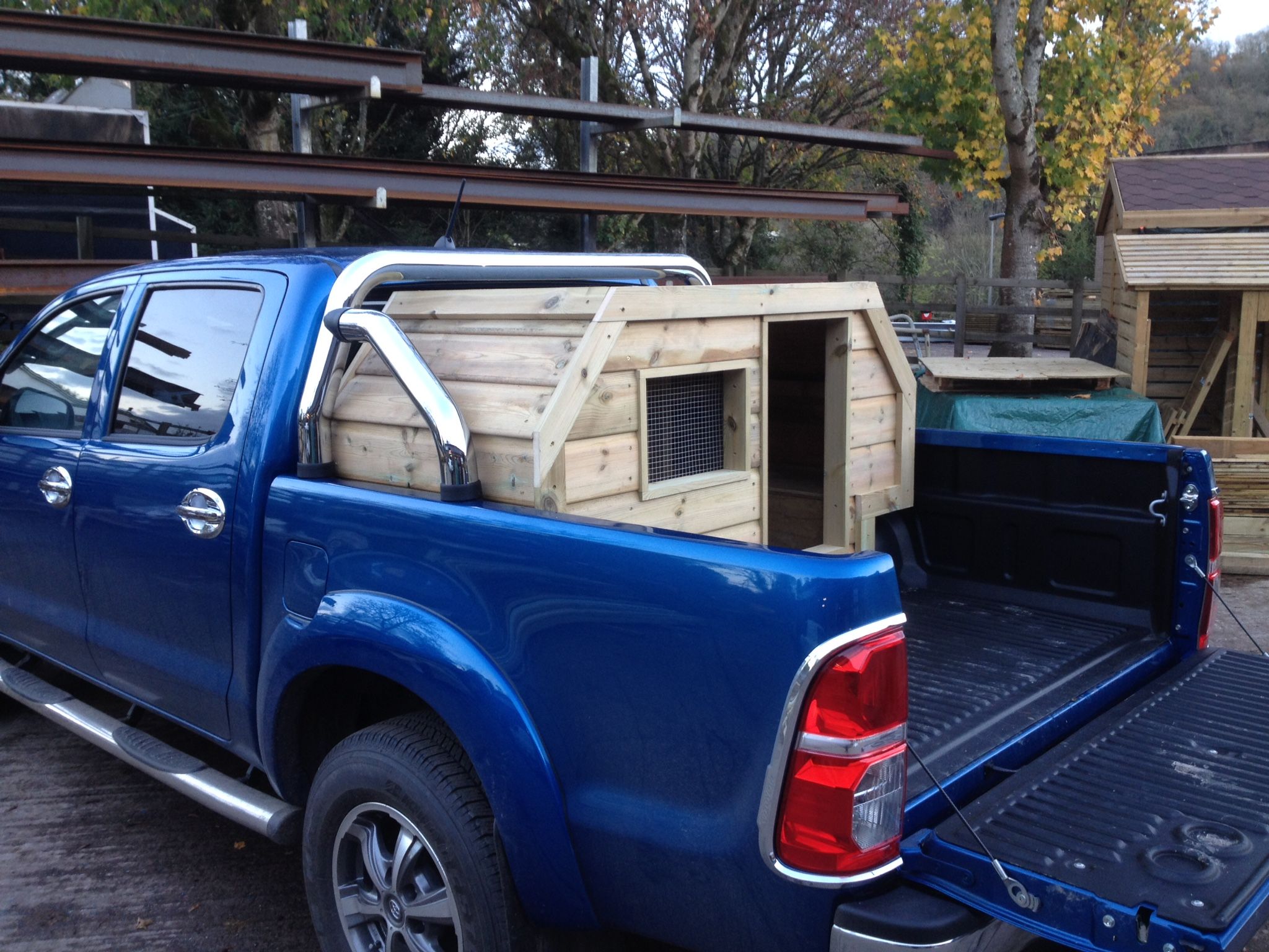 Fitted Dog Box The Wooden Workshop Oakford Devon The Wooden fitted-dog-box-the-wooden-workshop-oakford-devon-the-wooden