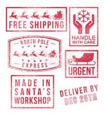 It is a picture of Selective Free Printable Santa Envelopes North Pole This is a picture of Selective Free Printable Santa Envelopes North Pole