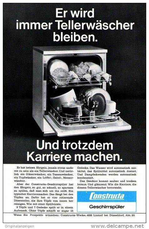 OriginalWerbung/ Anzeige 1966 1/1SEITE CONSTRUCTA