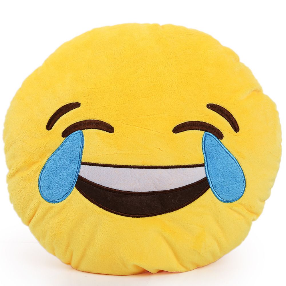 Suave Emoji Smiley Emoticon amarillo almohada cojín redondo Emoji Pillows (con imágenes) | Cojin de emoji, Cojines, Emojis