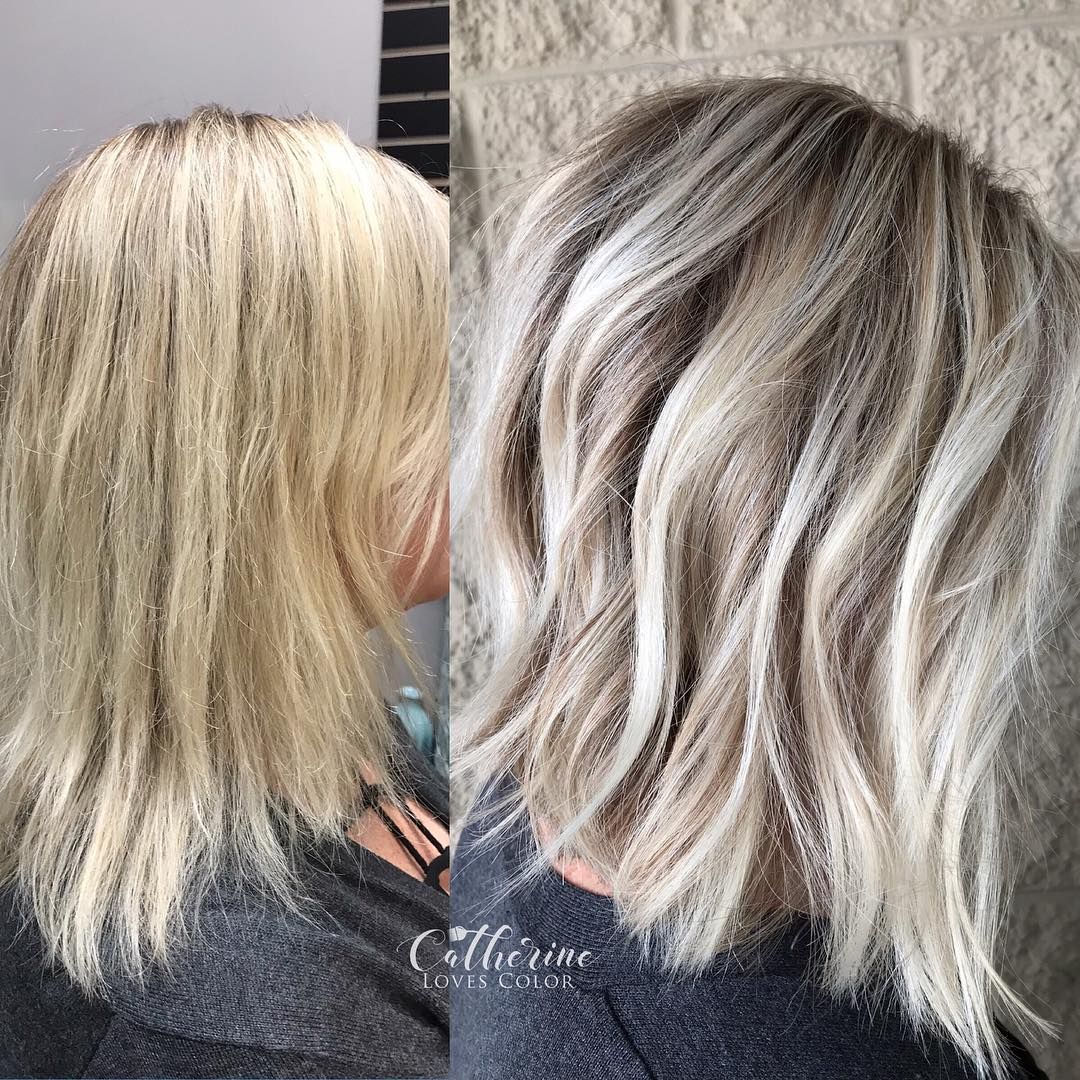 Blonde Hair With Highlights, Brown Blonde Hair, Hair Color Balayage, Blonde Balayage, Blonde Hair Lowlights, Ash Blonde Bob, Highlights And Lowlights, Low Lights Hair, Blonde With Low Lights