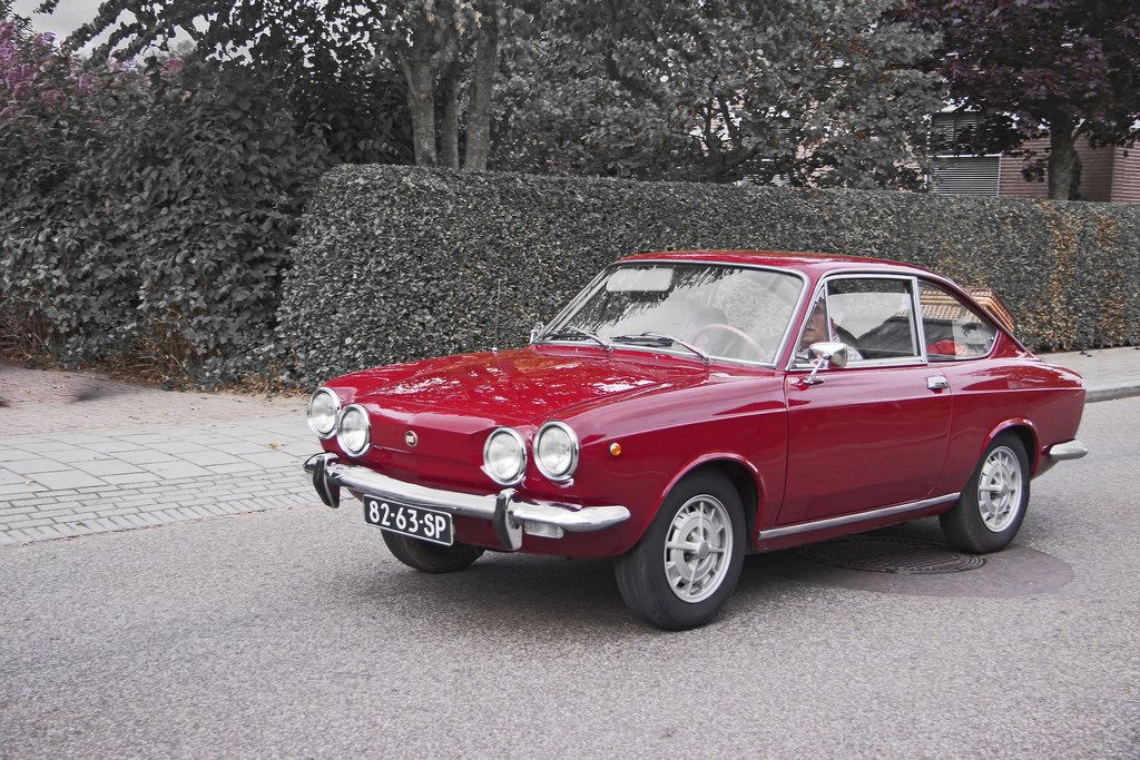 1968 Fiat Abarth 1300 Coupe White With Images Fiat 850