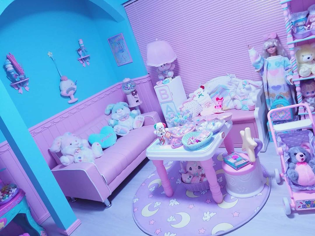 Fairy Kei Bedroom ゆめかわいい 部屋 キッズルーム 部屋 Fairy Kei Bedroom ゆめかわいい 部屋 キッズルーム 部屋