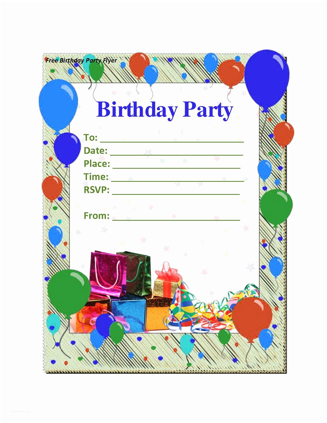 Party Invitation Template Worksheet Party Invitation Template Worksheet