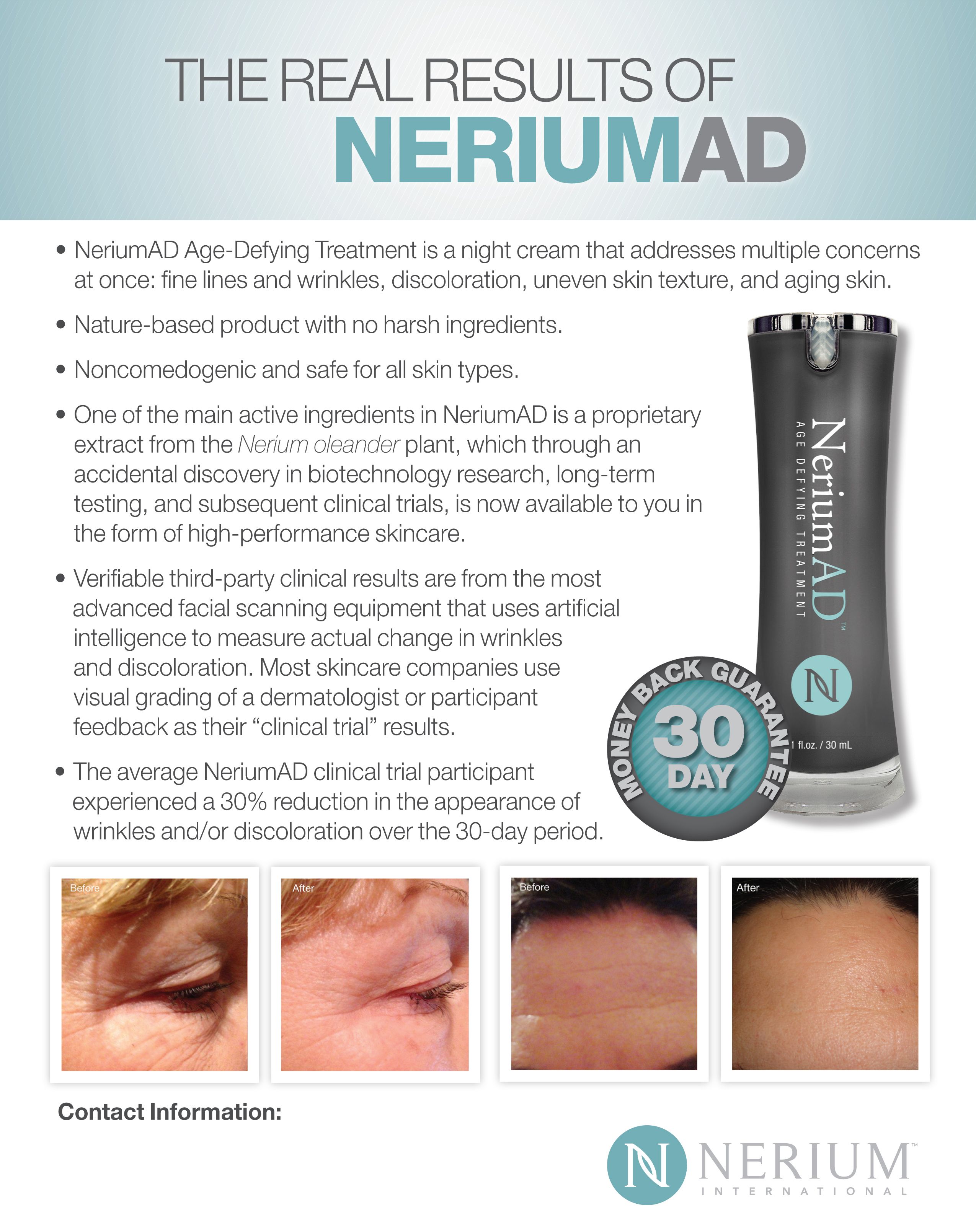 nerium product flyer nerium pinterest nerium nerium experience flyer