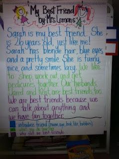 Essay About Healthy Diet Personal Narrativesthis Is For A Second Grade Class But She Has A Great Write About Your Best Friend Lesson Personal Essay Samples For High School also Essay On My Mother In English Personal Narrativesthis Is For A Second Grade Class But She Has A High School Reflective Essay