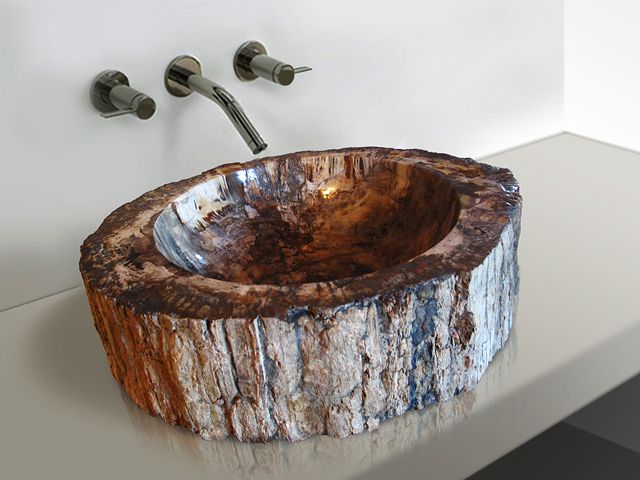 Petrified Wood Sink Petrified Wood Sink, Petrified Wood Sink Vanity