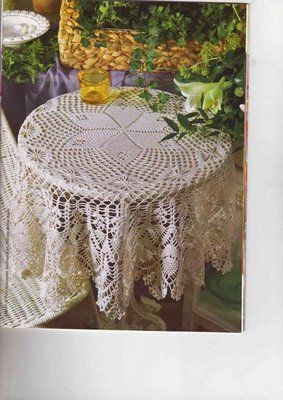 Toalha De Mesa Redonda Foto E Grafico Http Zuleikacroche Blogspot Com Br Padroes De Croche Doily Toalha De Mesa Redonda Colcha De Croche