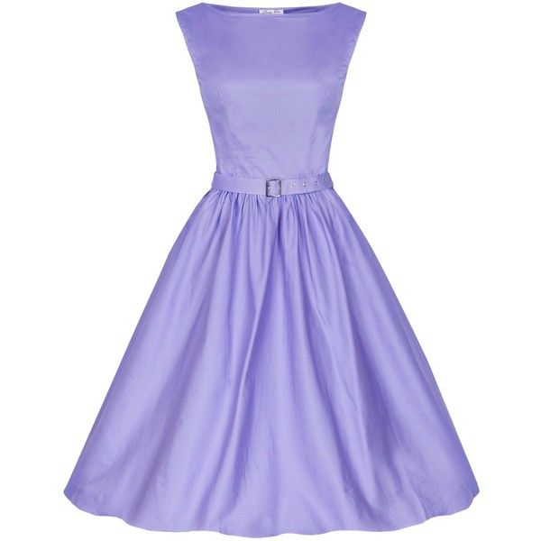 Purple Rockabilly Swing Dress