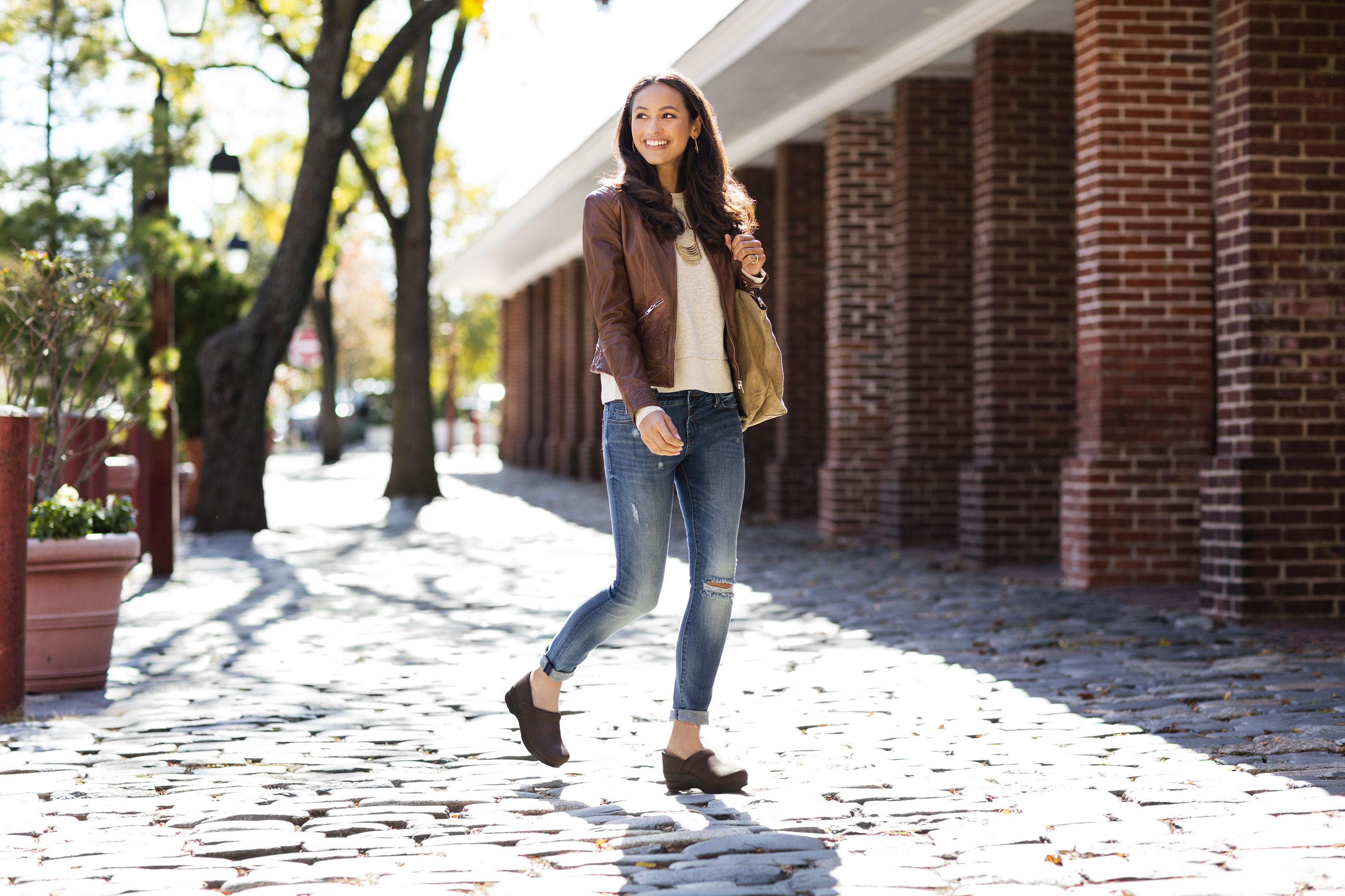 Women's Dansko Professional Clog | Footwear etc. Whether your dress code requires jeans, scrubs, or slacks, the Dansko Women'… | Clogs outfit, Dansko clogs, Fashion