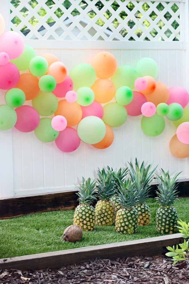 FUN IN THE SUN BIRTHDAY PARTY Hunted Interior Summer party themes