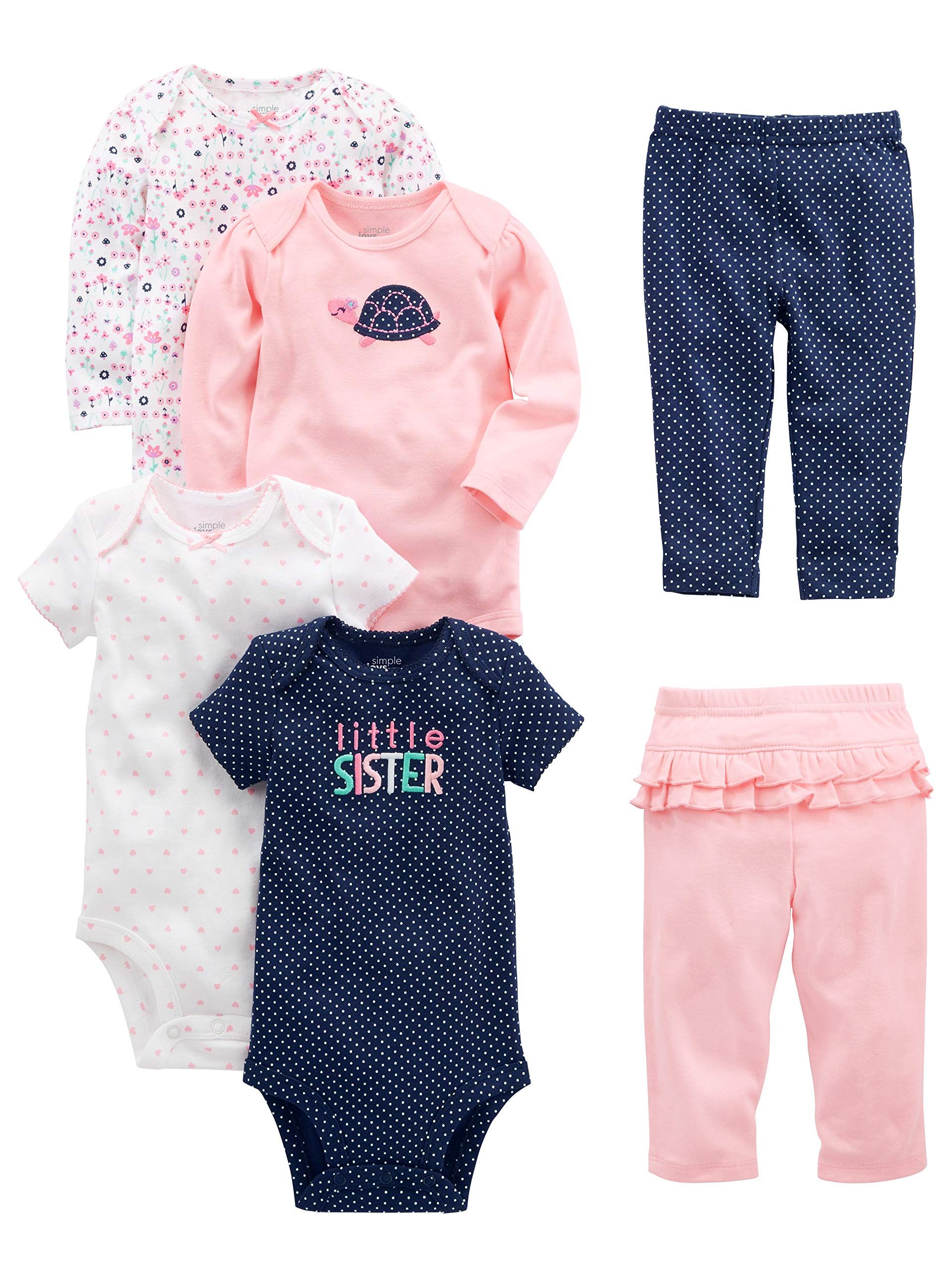 CARTERS LONG PANTS LOT 2 TWO PIECE SET PACK COMFY FIT GIRLS LEGGINGS CLOTHES