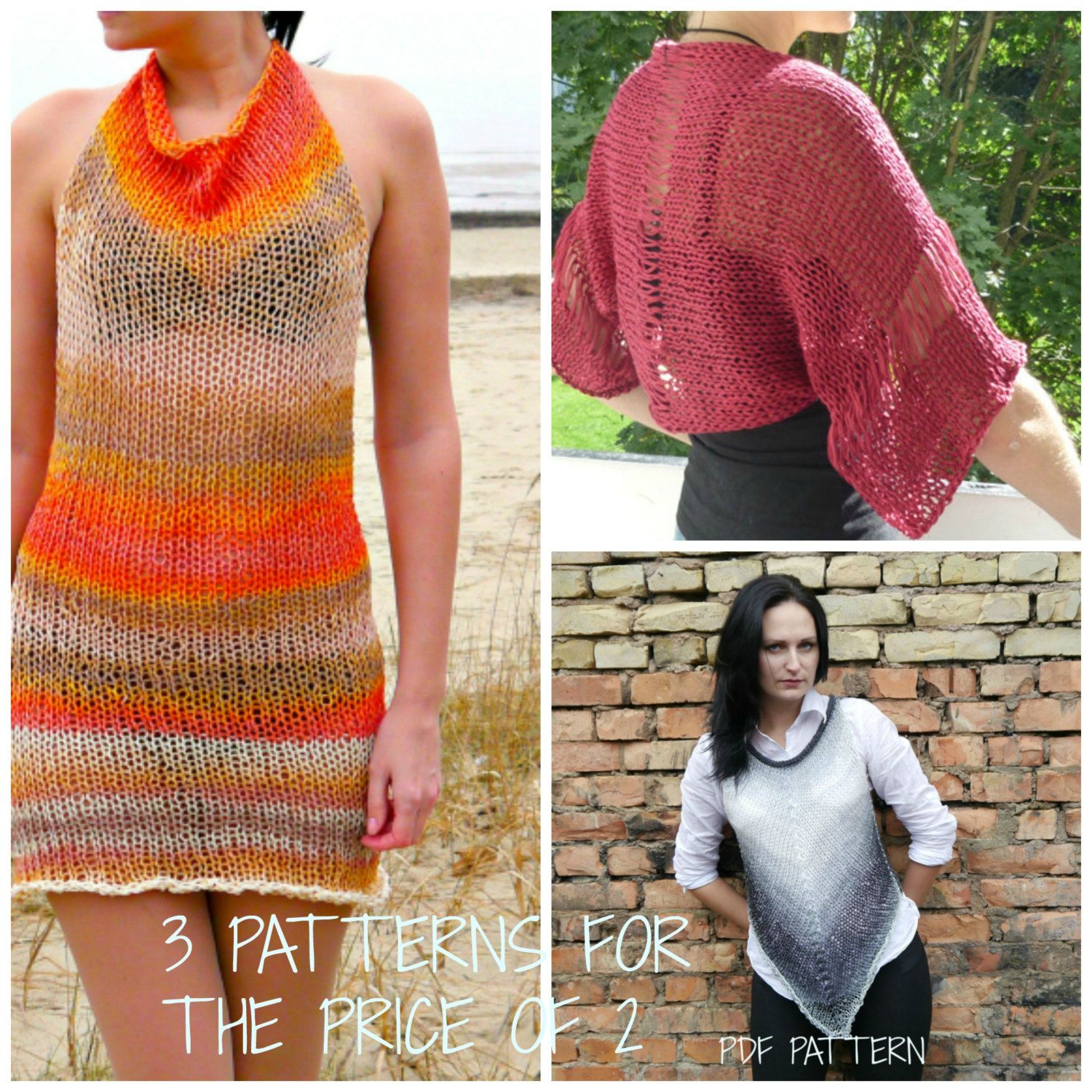 How to tie a dress with knitting needles How to tie a dress with knitting needles