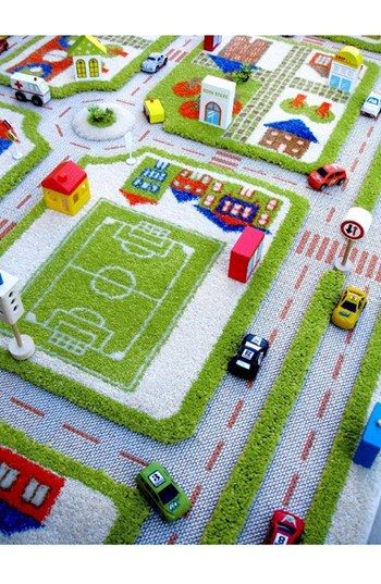 Luca And Co Traffic Play Rug With Images Rugs Luca And Co Traffic Play Rug With
