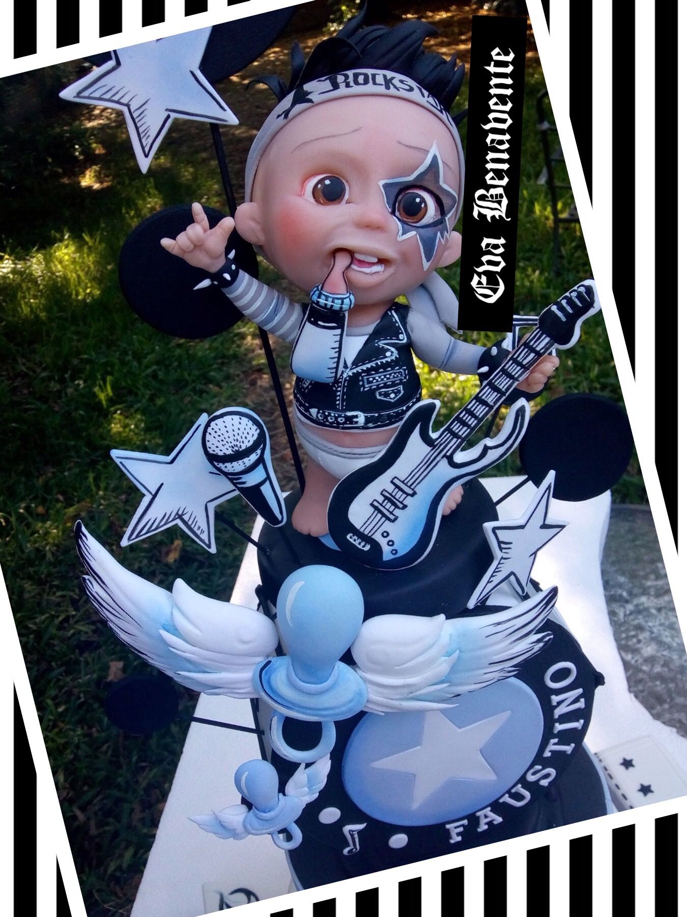 Baby Rockstar Cake Tarta De Un Anito Bebe Rockero Rockstar Rockera Bebe Baby Rockstar Cake Tarta De Un Anito Bebe Rockero Rockstar Rockera Bebe