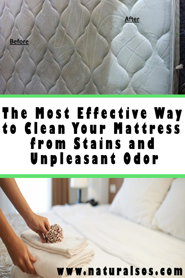 The Most Effective Way to Clean Your Mattress from Stains and