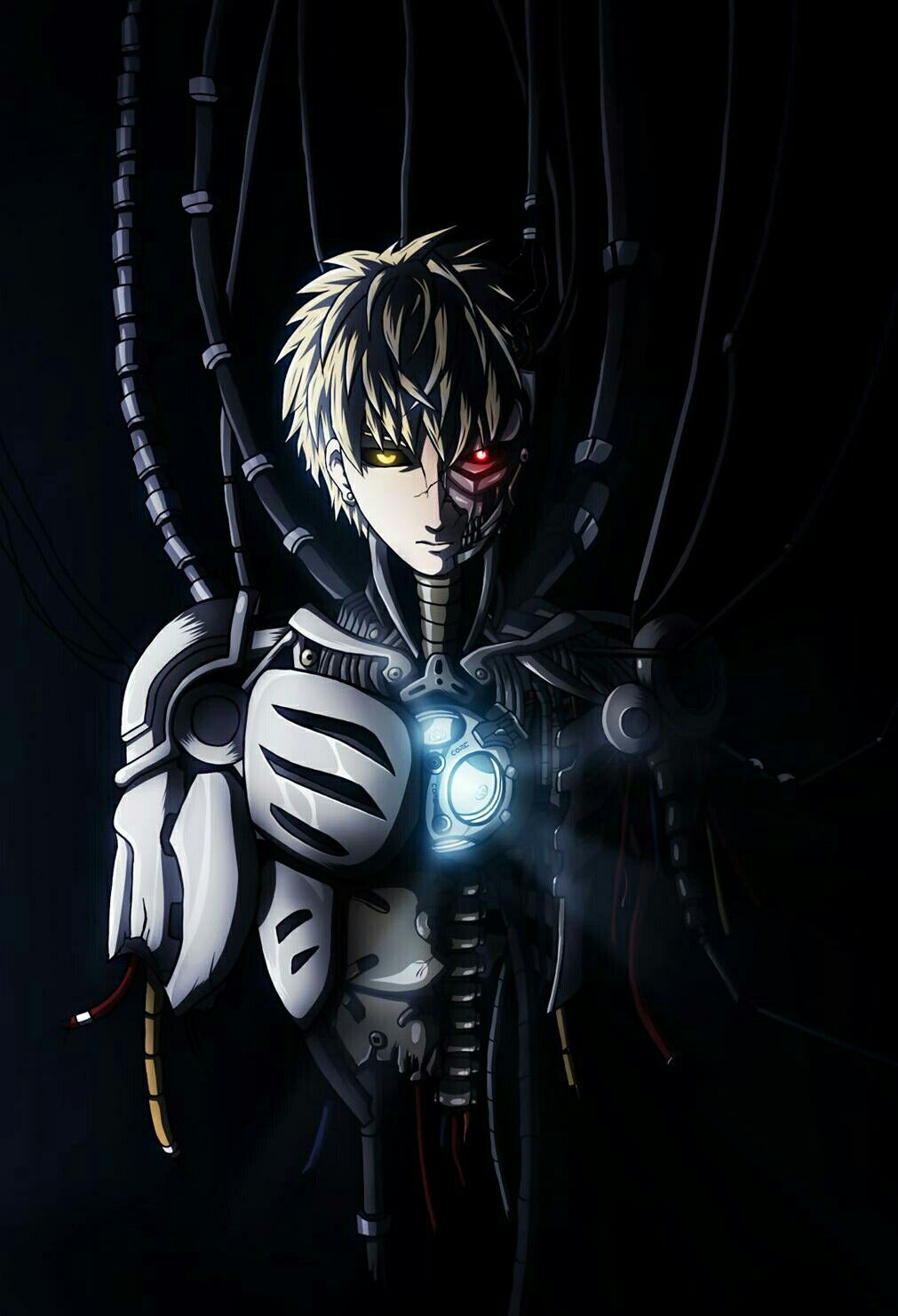 Half Robot Anime Manga Half Robot Anime Manga