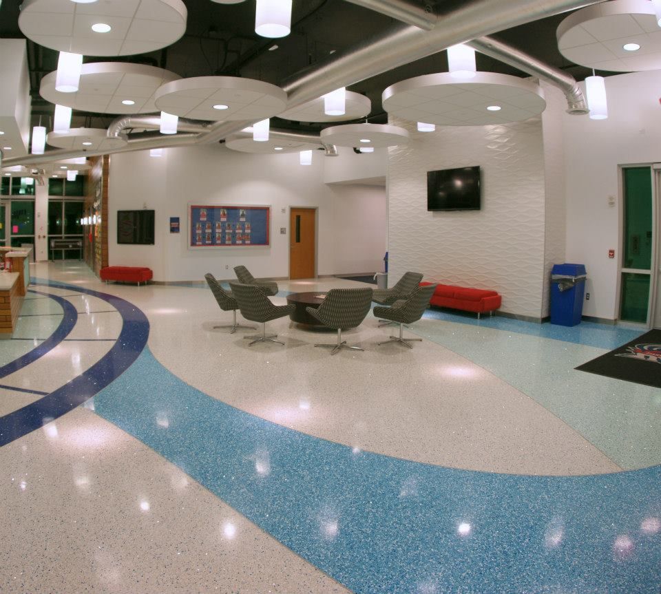 florida atlantic university the clean curved lines of sky colored