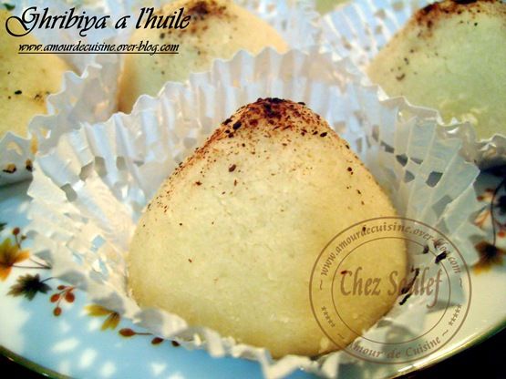 Ghribiya Ta3 Ezzit Ghribiya A L Huile غريبية بالزيت Alimentation Ghribia Idee Recette Ghribiya Ta3 Ezzit Ghribiya A L Huile غريبية بالزيت Alimentation Ghribia Idee Recette