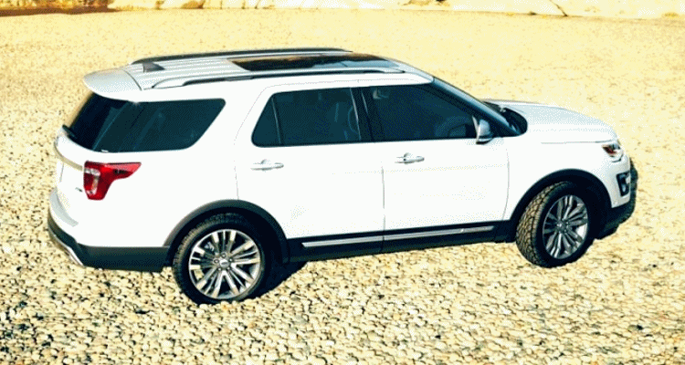 2017 Ford Explorer Xlt Sport Pack Is High Impact Styling Upgrade 2016 Ford Explorer Colors Oxford White