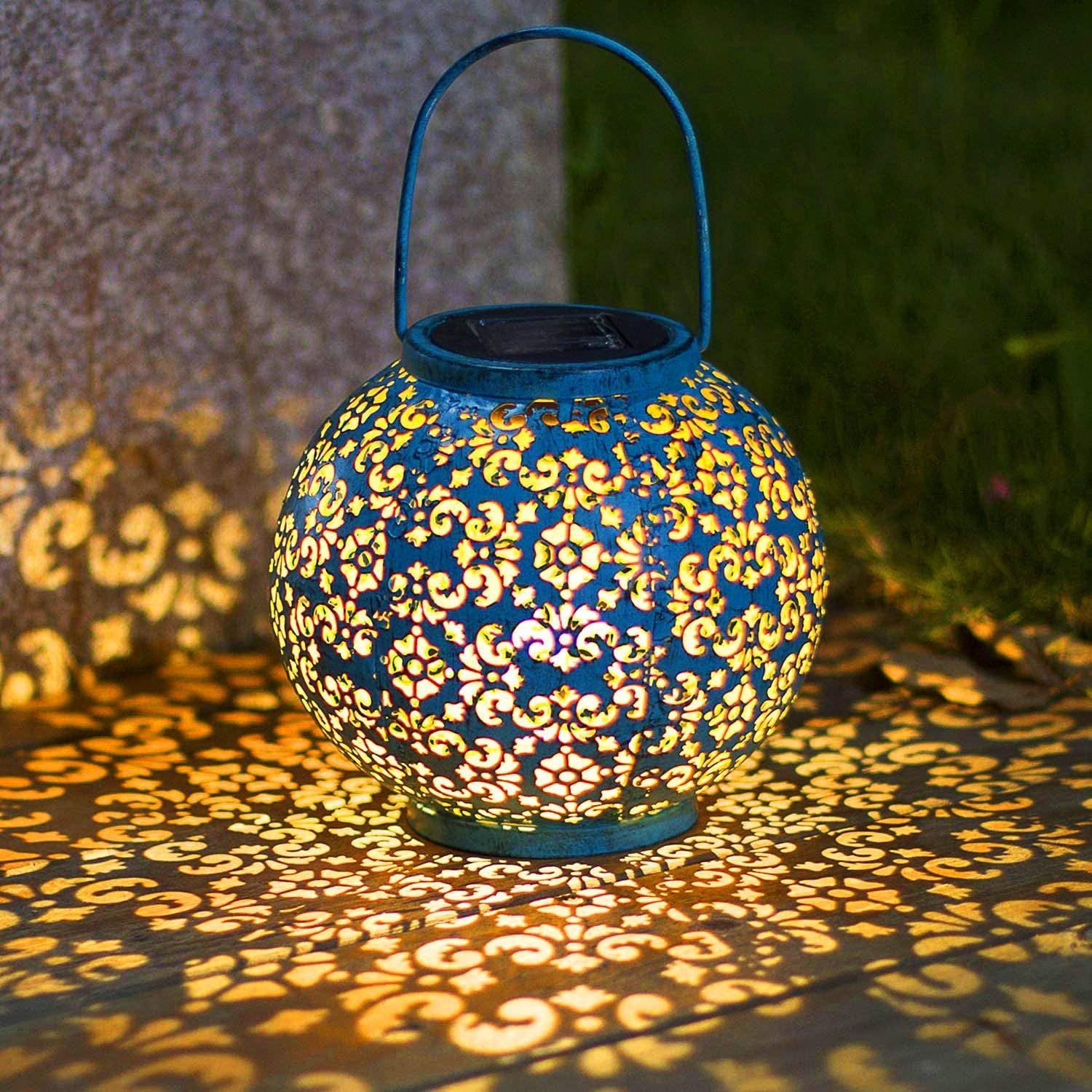 Moroccan Light Shade Moroccan Solar Lantern Morocco Solar Light Solar Garden Lights Moroccan Style Outdoor Garden Light